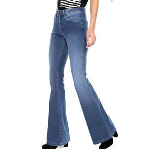 ZOOMP Brazilian Miss America Boot Cut Fringe Stretch Jeans Size 38 (~US Size 4)